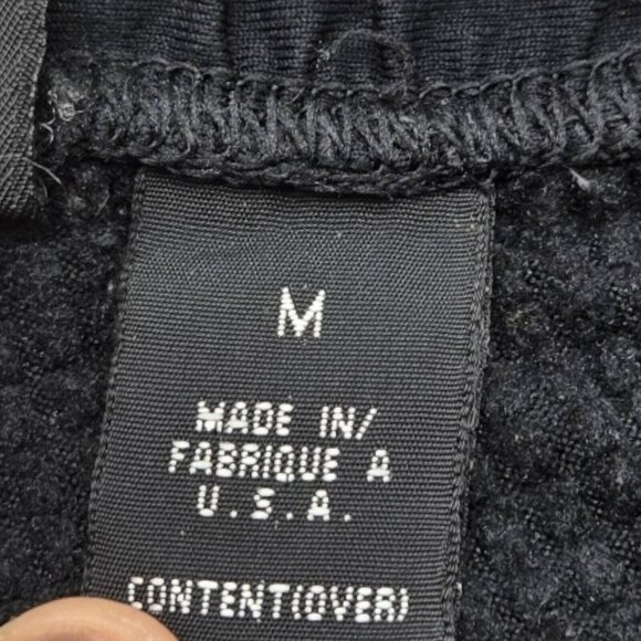 Vtg Patagonia Pants Mens M Black Polartec Made In USA Gorpcore Ripstop 40201 - Picture 9 of 12